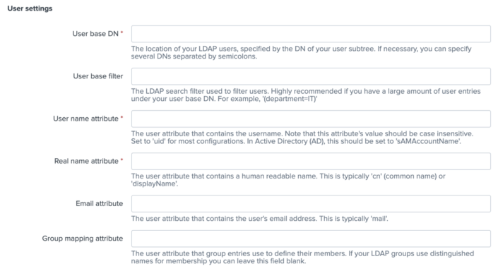 Connecting Splunk to Lightweight Directory Access Protocol (LDAP ...