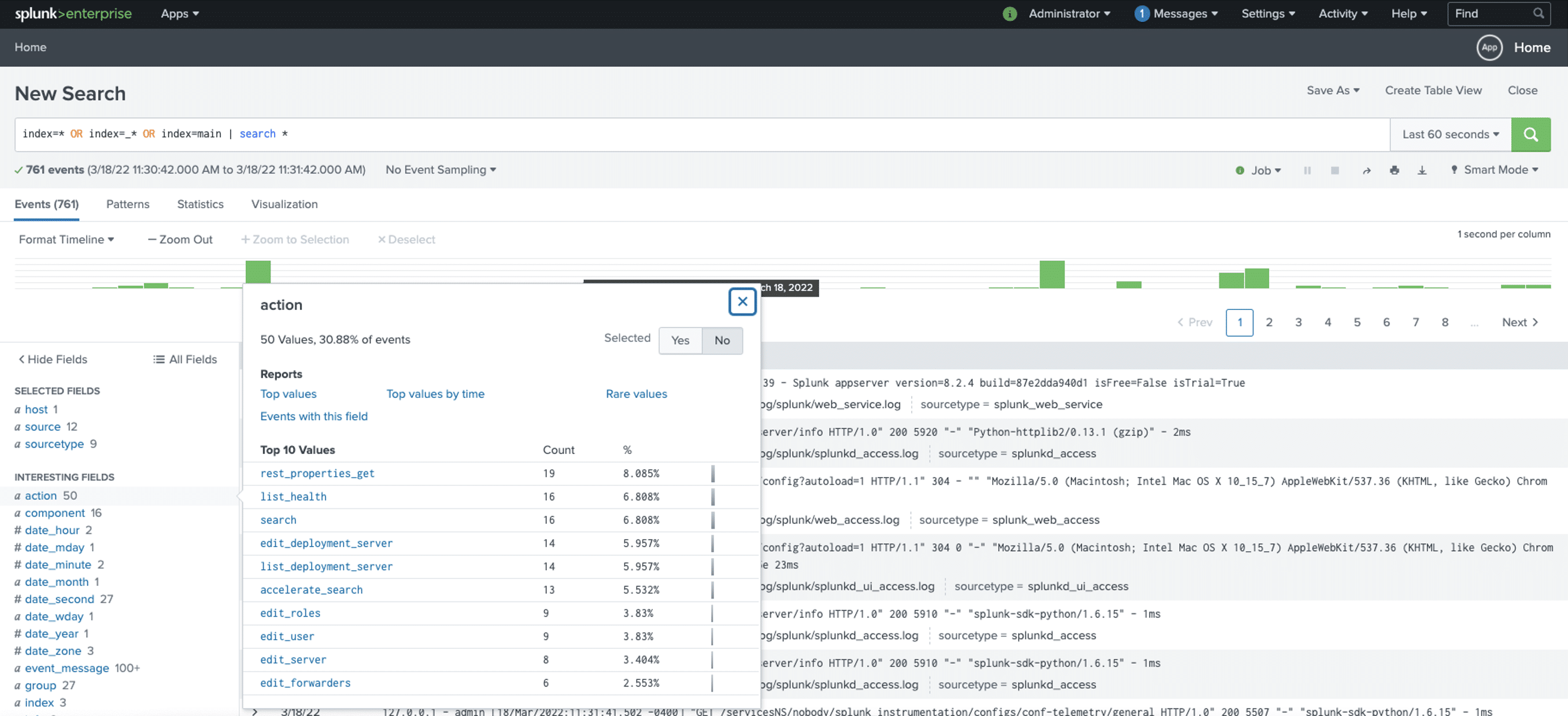 We can preview what information this role can see by clicking “Preview search filter results”