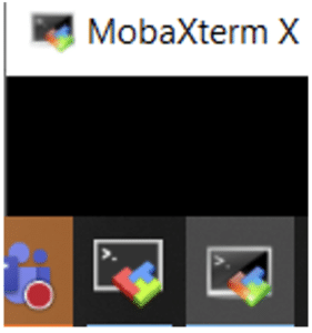 MobaXterm separate window X11 
