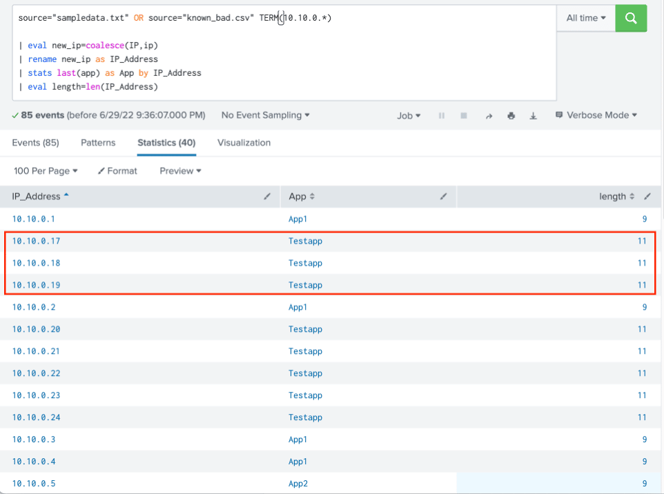 empty string and trailing eval character length