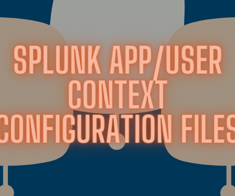 Splunk App/User Context Configuration Files