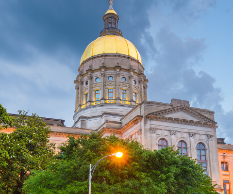 Georgia State Capital gold dome