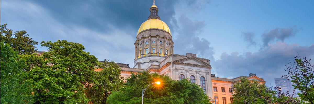 Georgia State Capital gold dome
