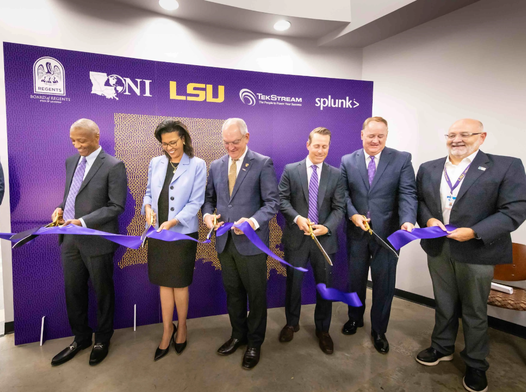 Ribbon Cutting at the LSU Student SOC Center