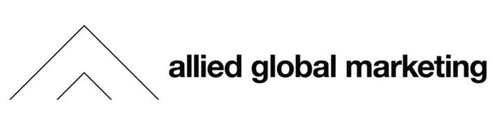 Allied Global Marketing all black logo. 