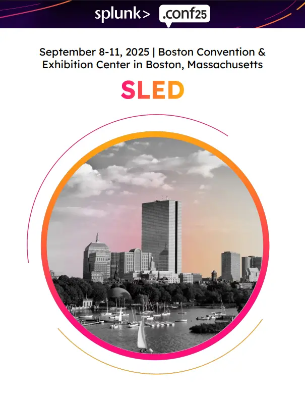 SLED guide to Splunk .conf2025