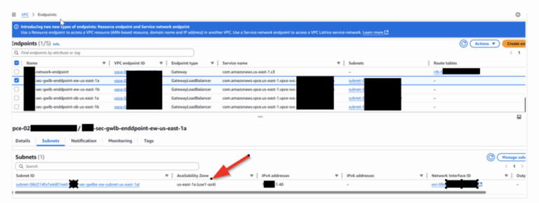 AWS Deep Dive: VPC East-West Traffic Inspection & Logical Zones