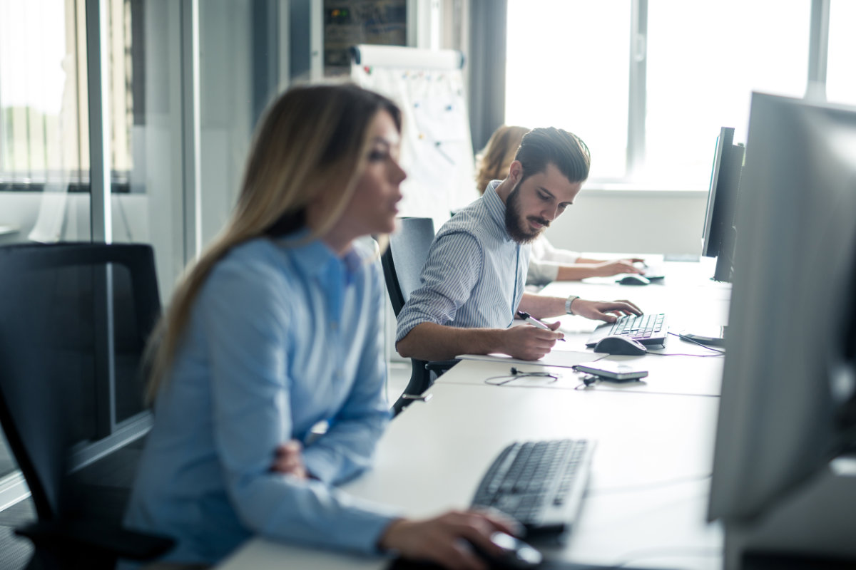 Security team implementing identity and access management policies to protect enterprise resources.